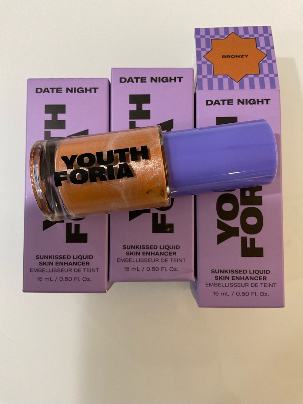 Youthfoira Sun-kissed Liquid Skin Enhancer Bronzy 3 pcs
